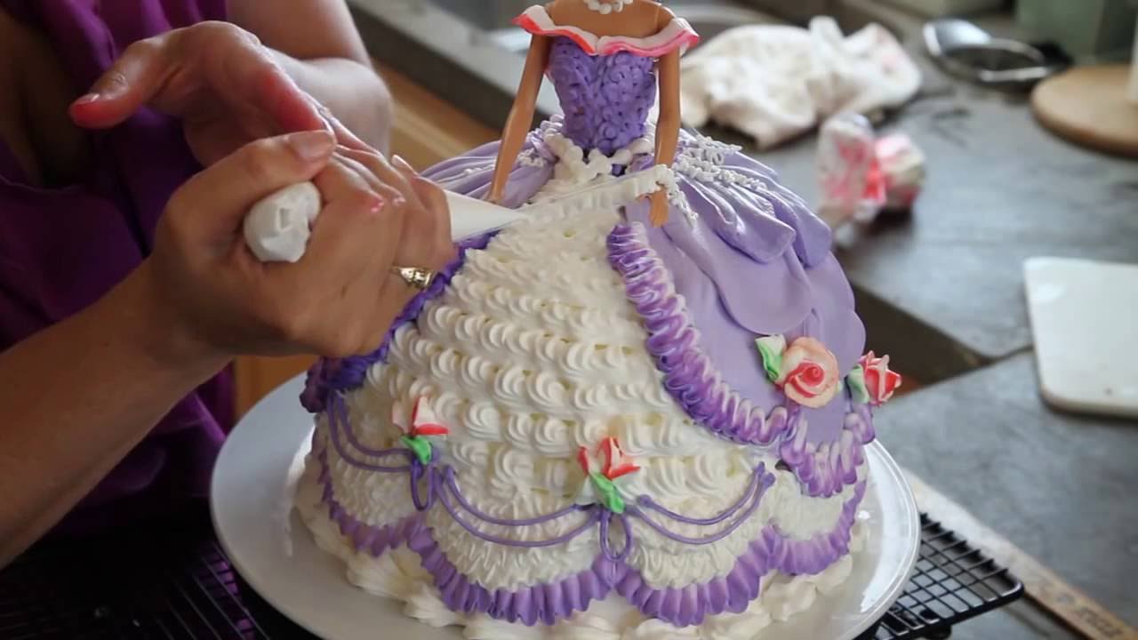 Barbie Doll Cake