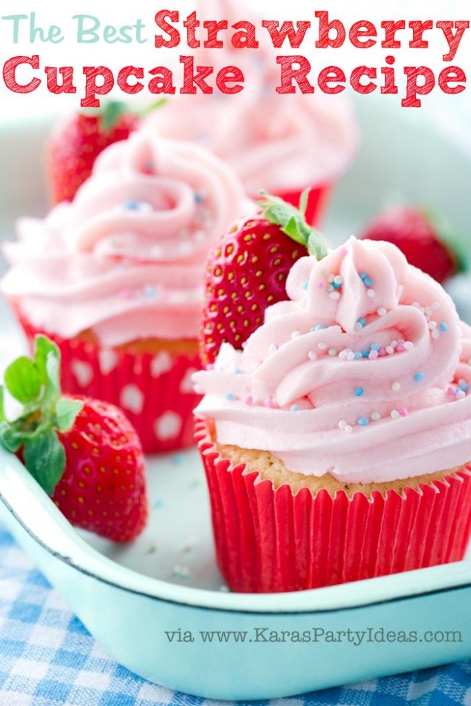 Best Strawberry Cupcake Recipe Best Strawberry Cupcake Recipe