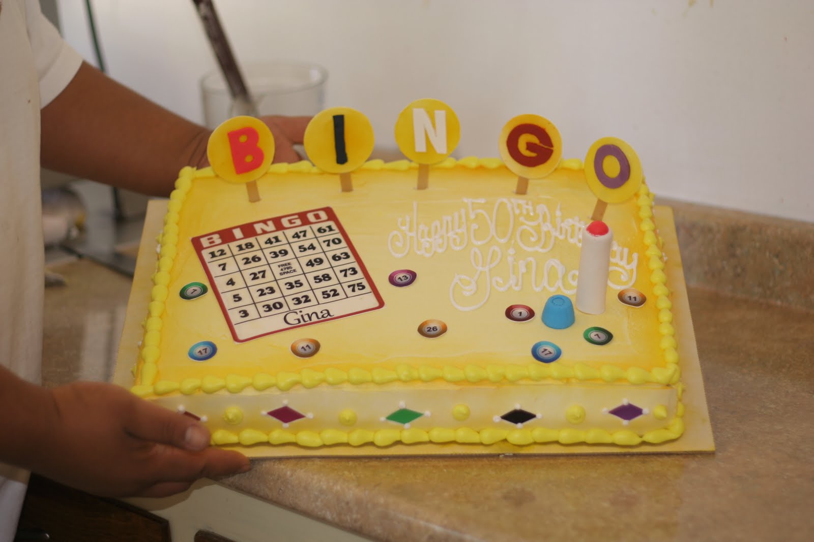 Bingo Birthday Cake Ideas