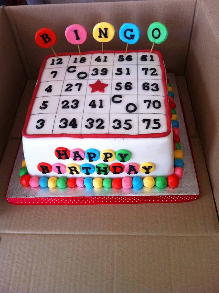 Bingo Cake