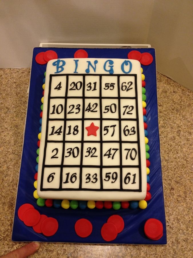 Bingo Cake