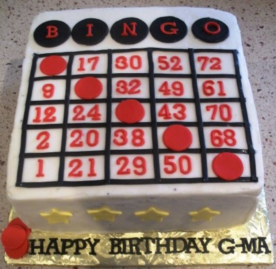 Bingo Cake