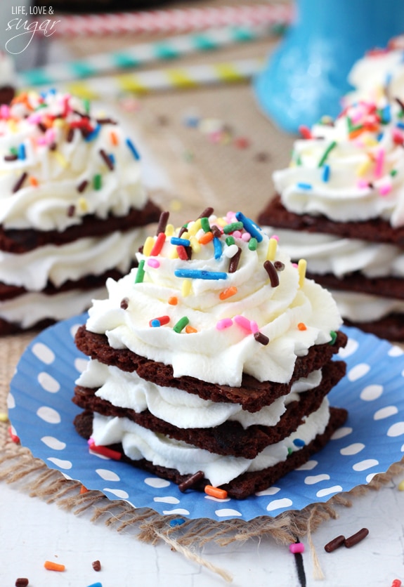Birthday Cake Brownie Brittle