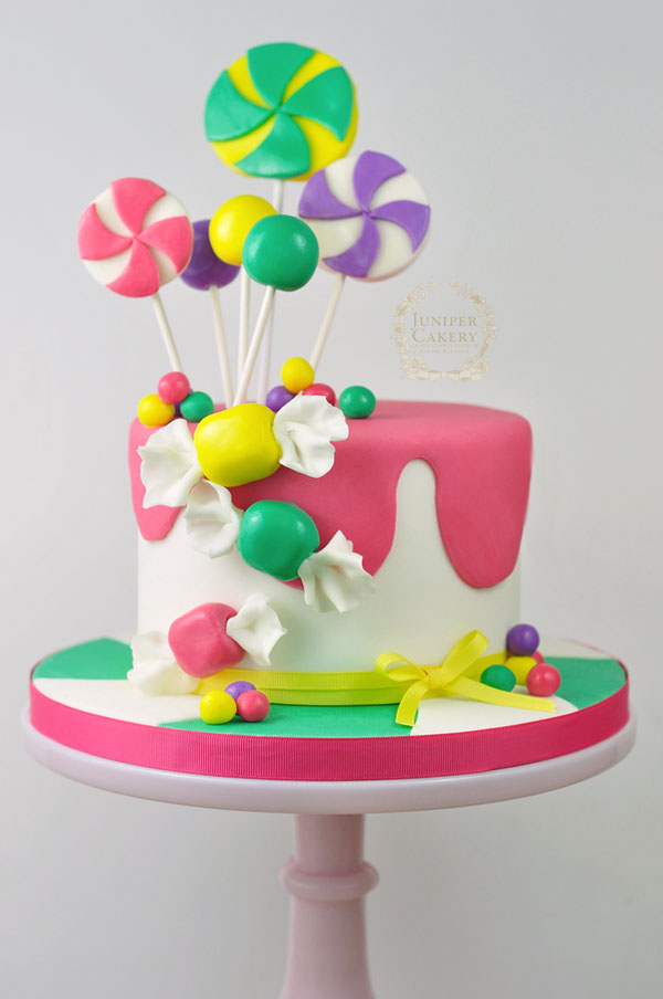 Birthday Cake with Candy Birthday Cake with Candy