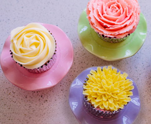 Buttercream Flower Cupcake Buttercream Flower Cupcake