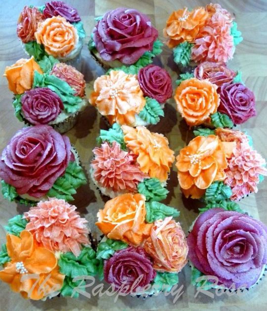 Buttercream Flower Cupcake Buttercream Flower Cupcake
