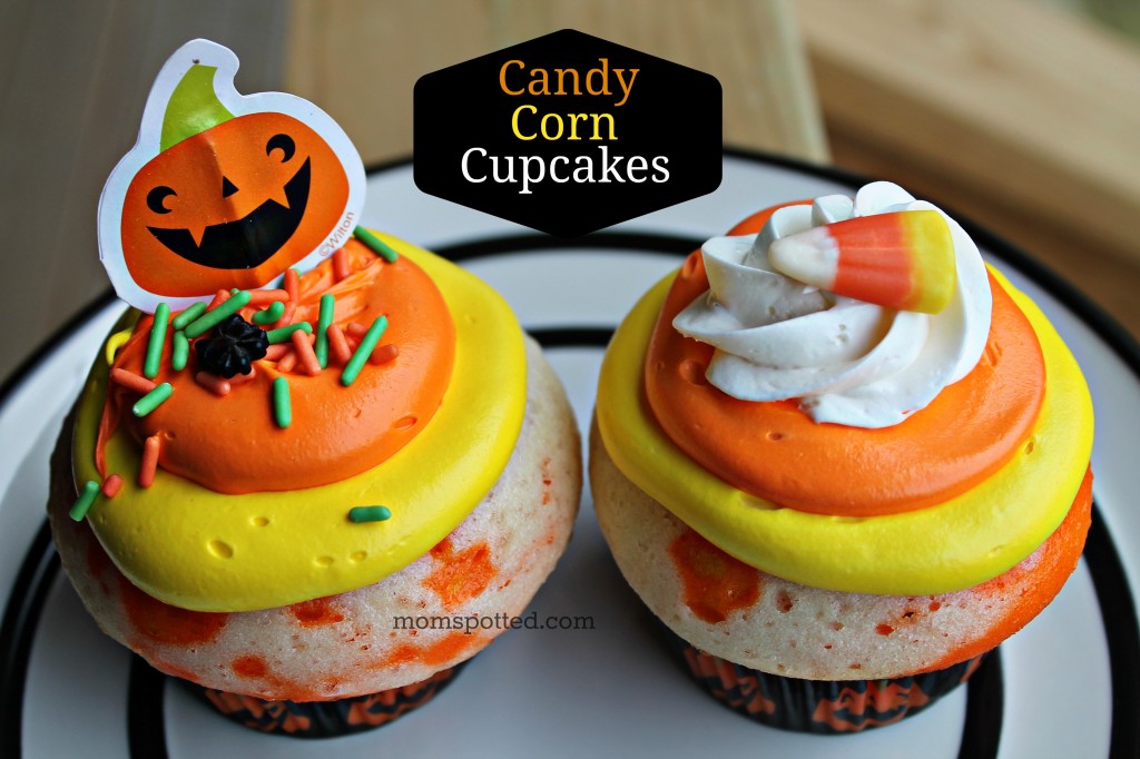 Candy Corn Cupcakes