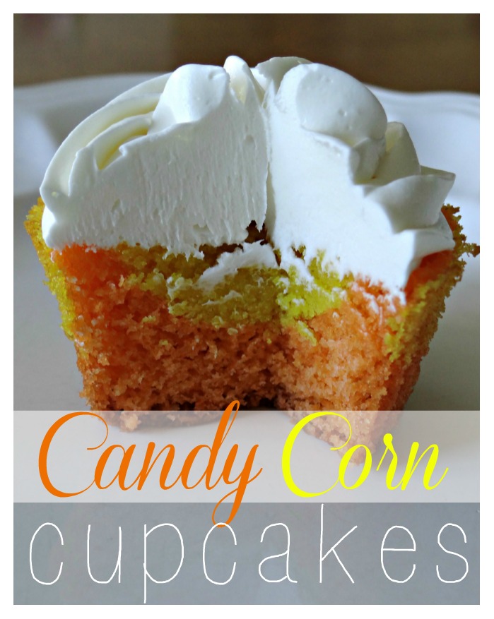 Candy Corn Cupcakes