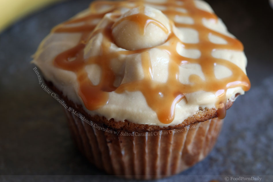 Chocolate Banana Cupcakes with Cream Cheese Frosting