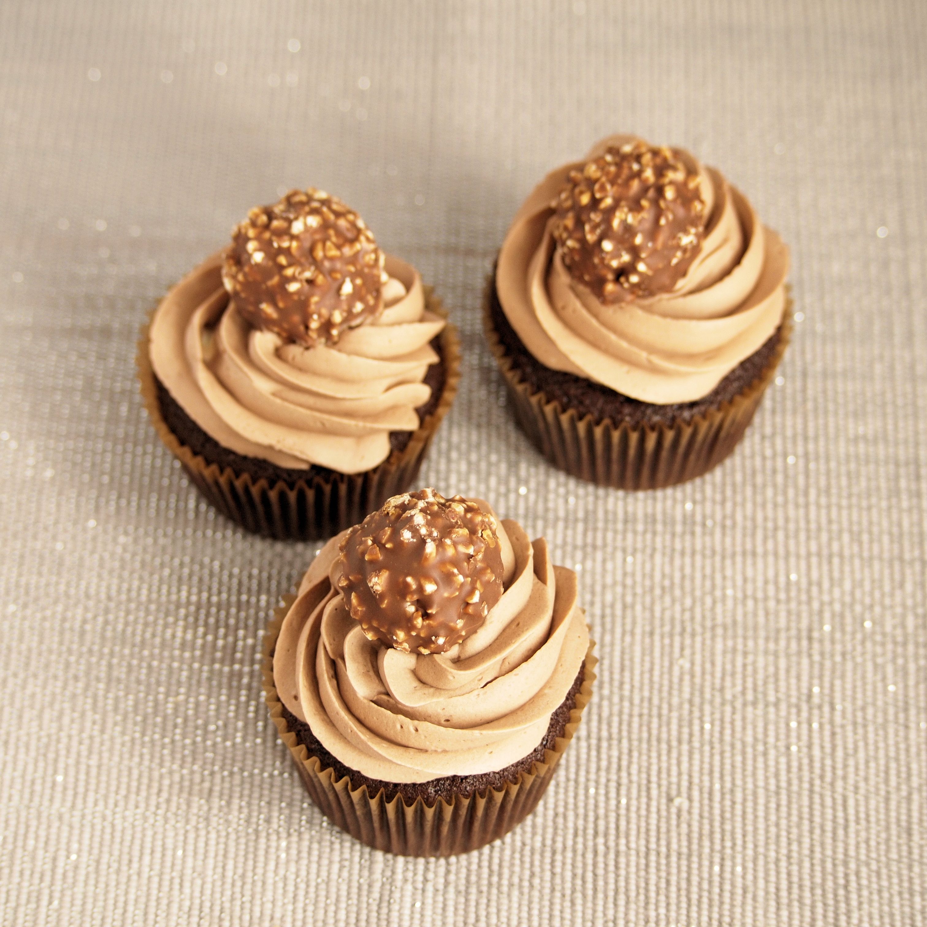 Chocolate Cupcake with Nutella