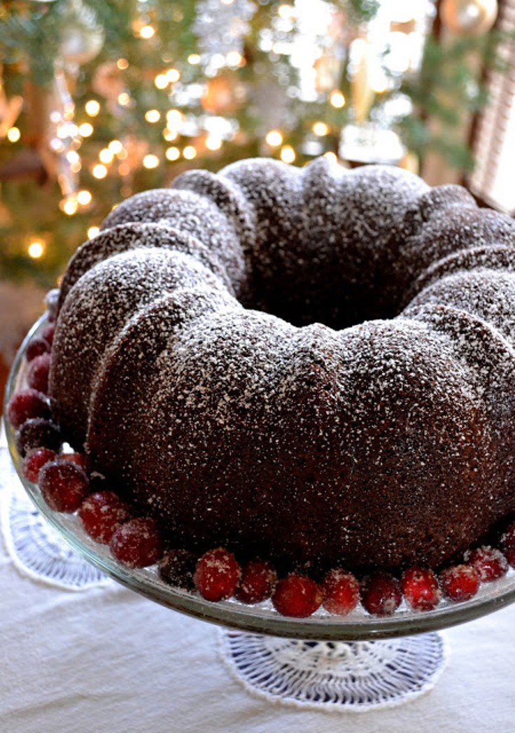 Chocolate Gingerbread Bundt Cake Recipe