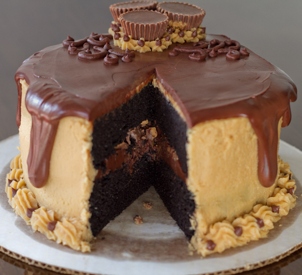 Chocolate Peanut Butter Cake