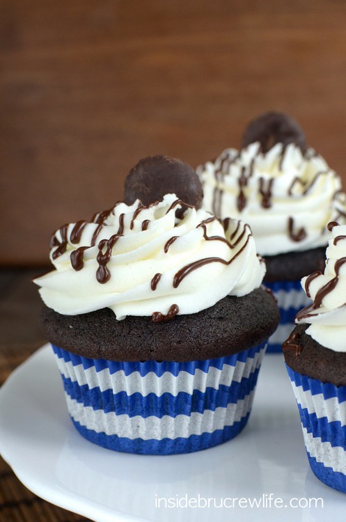 Chocolate Peppermint Cupcakes