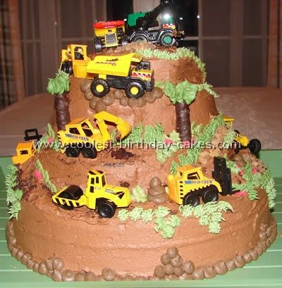 Construction Birthday Cake Construction Birthday Cake
