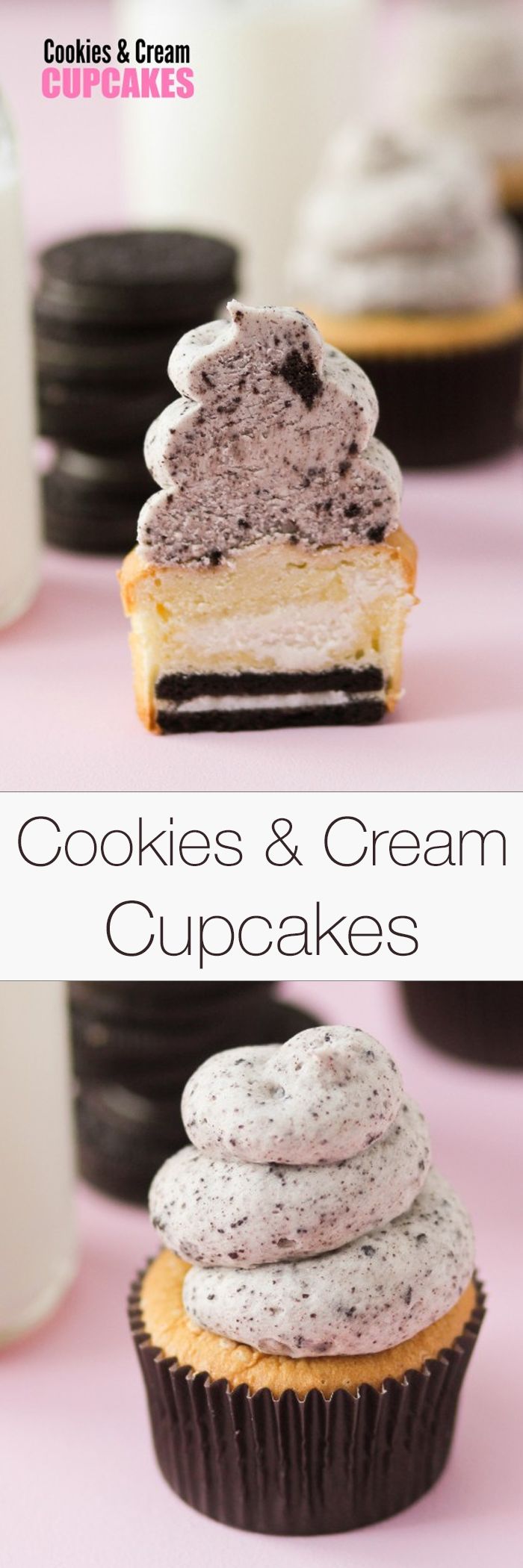 Cookies and Cream Cupcake Filling