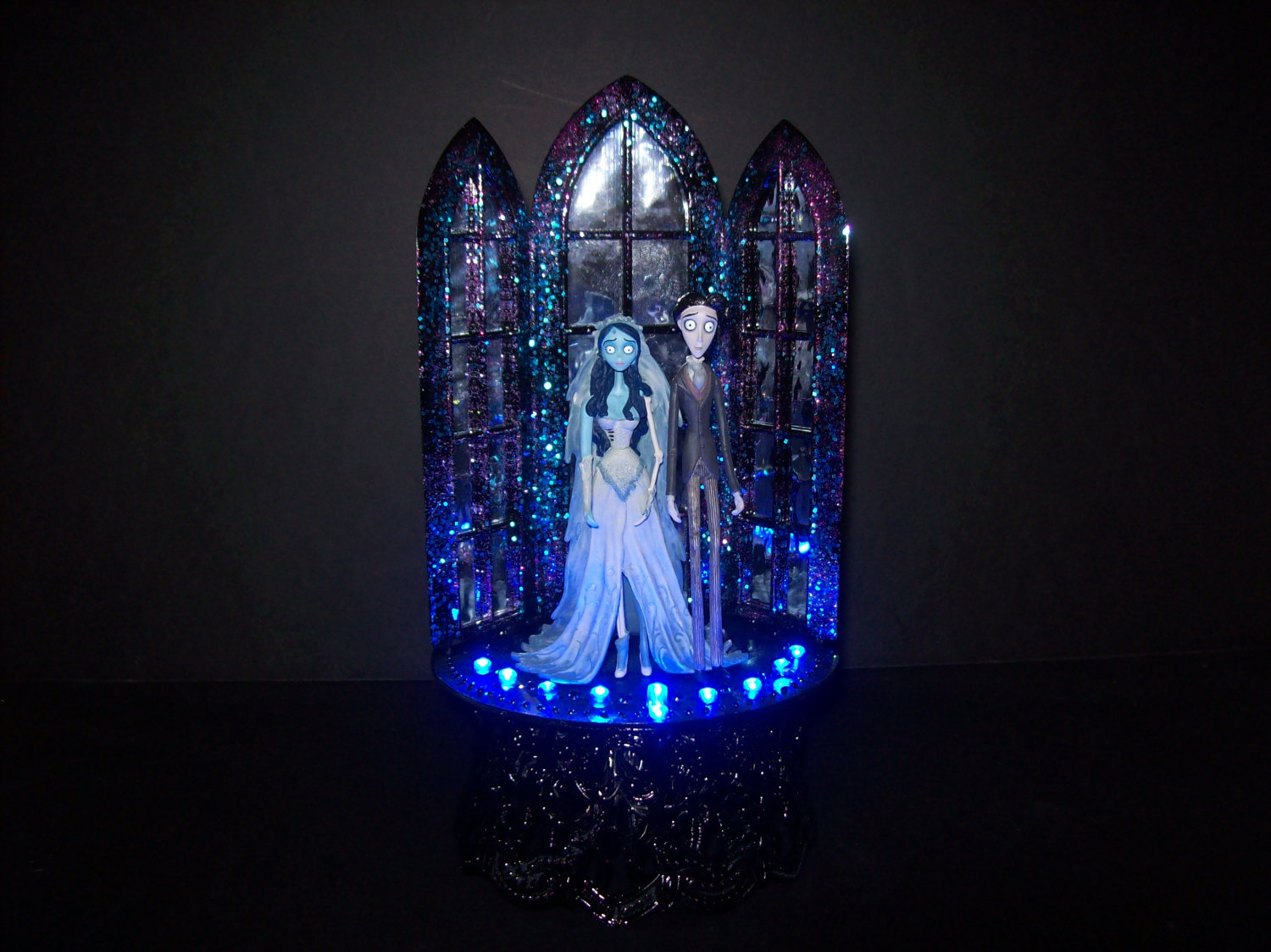 Corpse Bride Gothic Wedding Cake