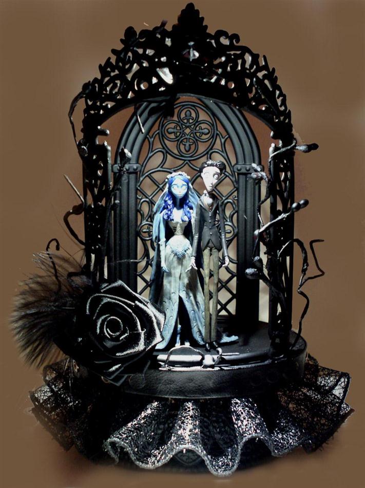 Corpse Bride Wedding Cake Topper