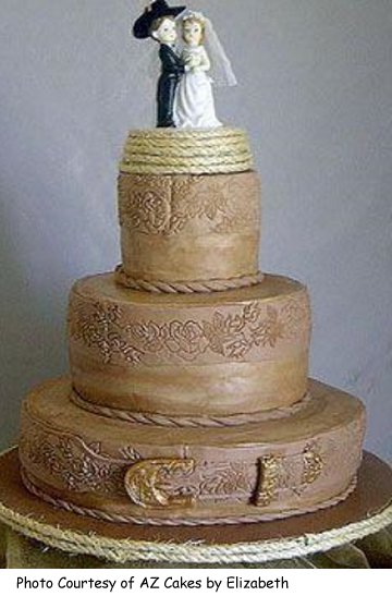 Country Western Wedding Cake Ideas