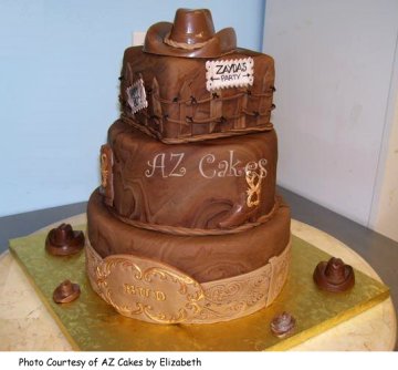 Country Western Wedding Cake Ideas