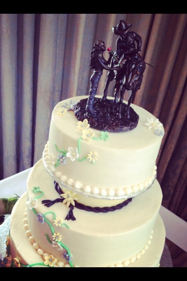 Country Western Wedding Cakes