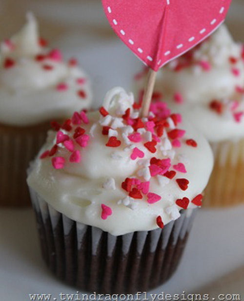 Cream Filled Cupcakes Marshmallow