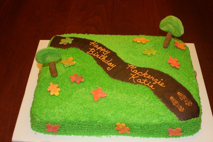 Cross Country Runner Cake