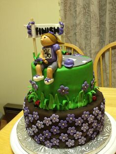 Cross Country Runner Cake Cross Country Runner Cake