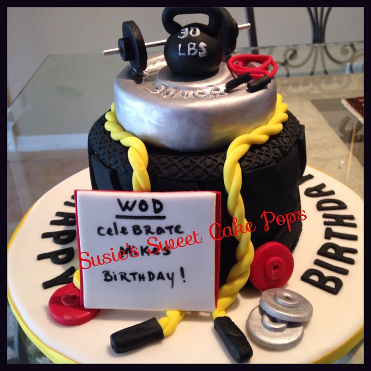 CrossFit Birthday Cake Ideas