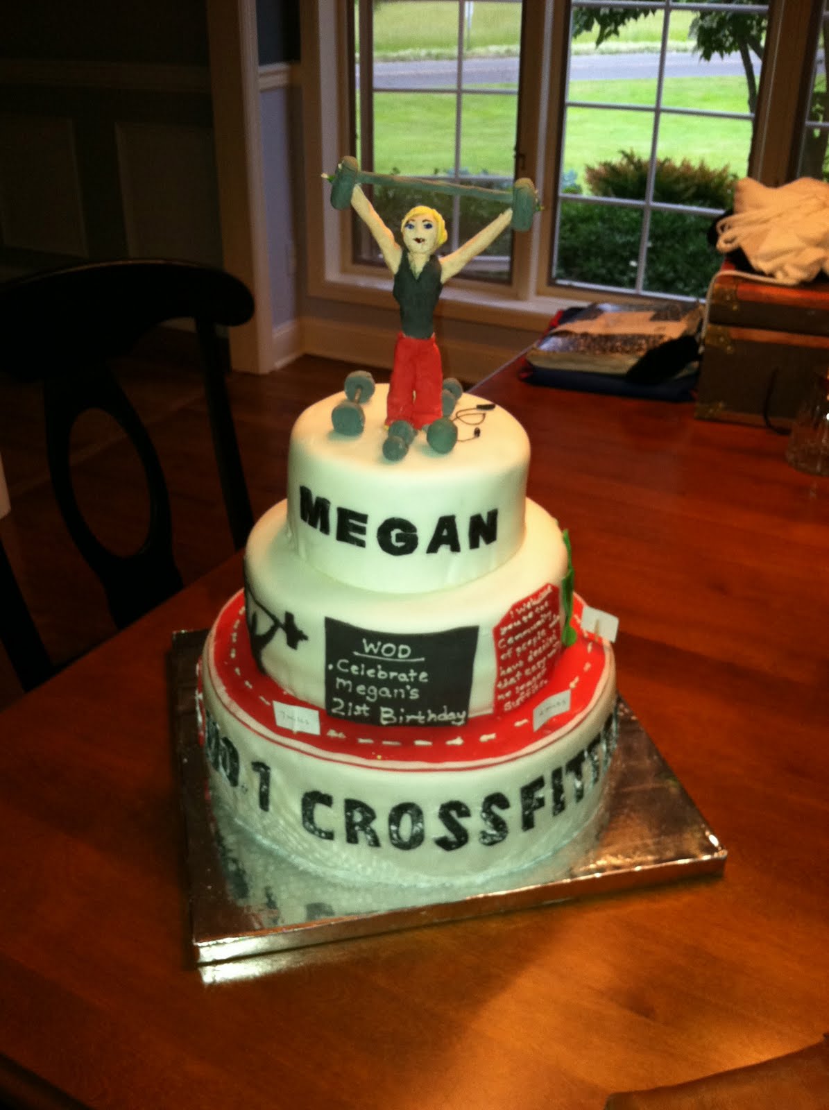 CrossFit Birthday Cake