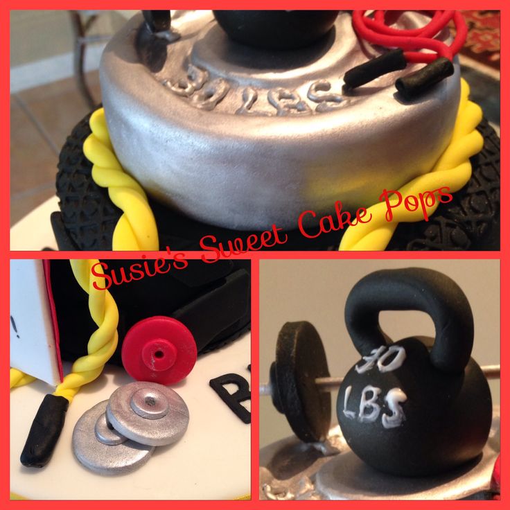 CrossFit Birthday Cake