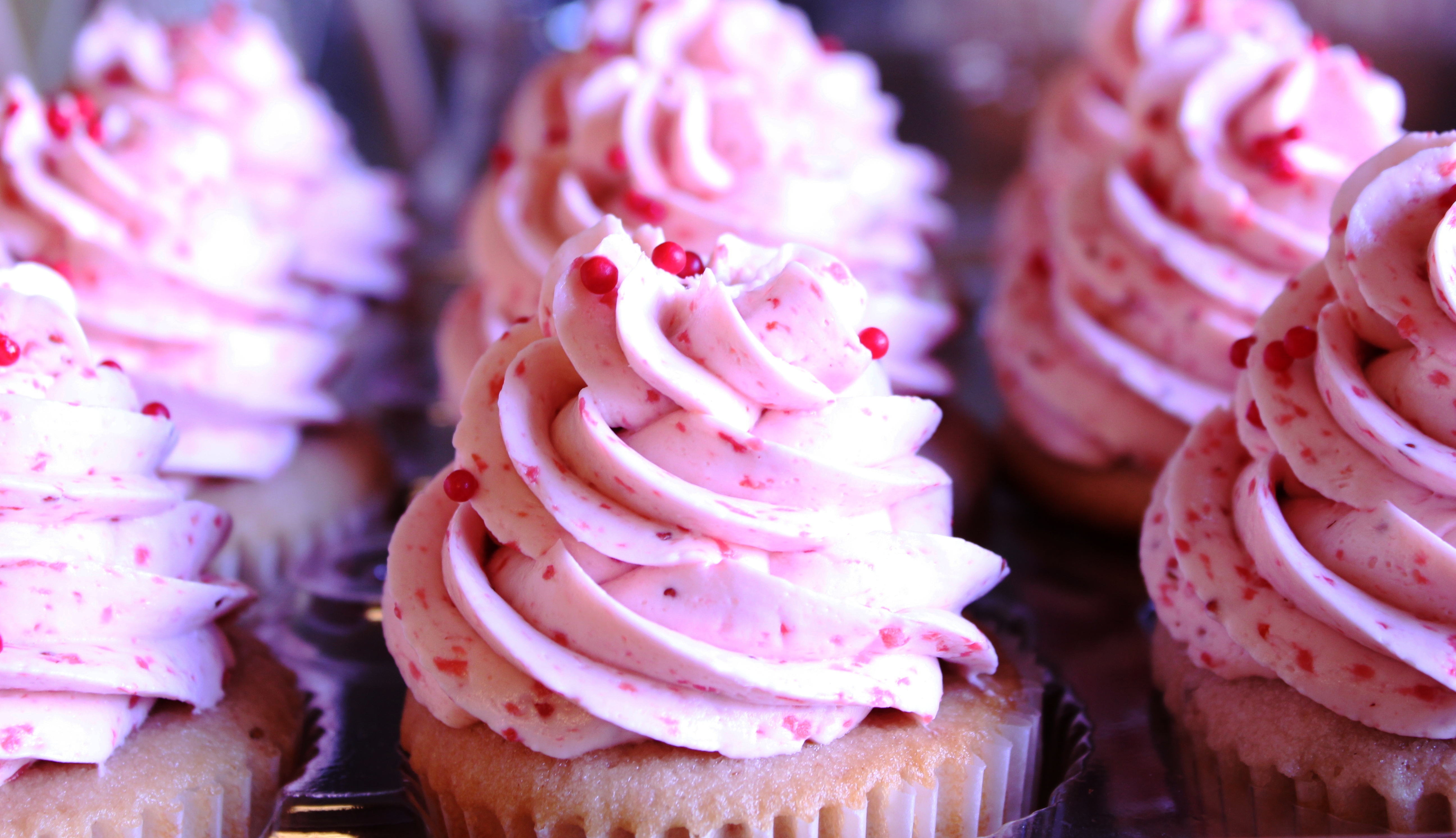 Cupcakes with Strawberry Buttercream Recipe Cupcakes with Strawberry Buttercream Recipe