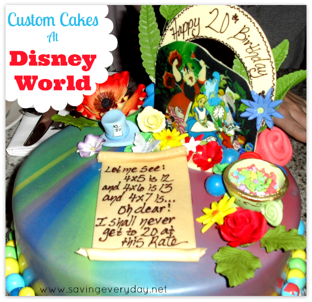 Custom Cakes at Disney World