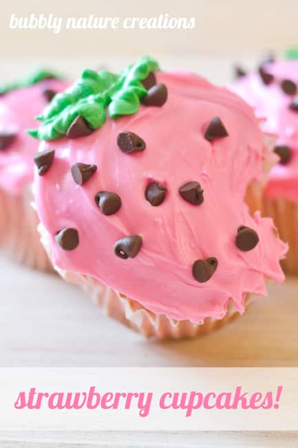 Cute Strawberry Cupcakes Cute Strawberry Cupcakes