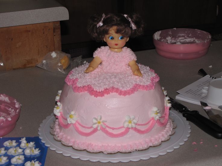 Decorating Doll Cakes
