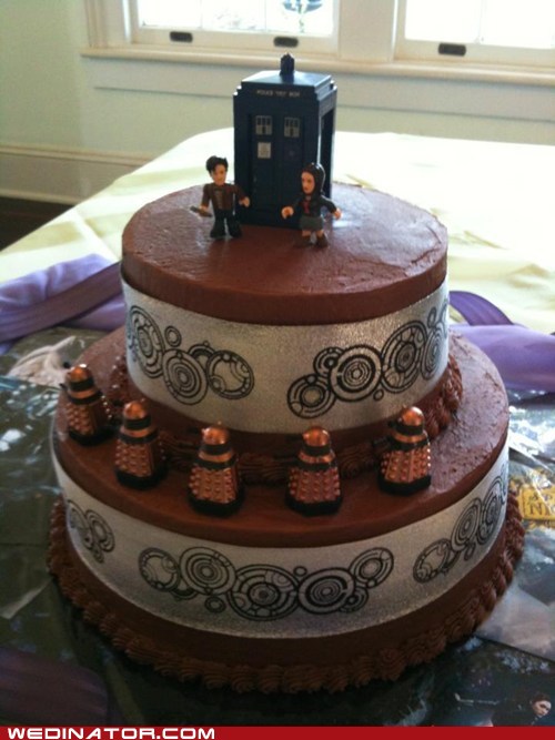 Doctor Who Wedding Cake Doctor Who Wedding Cake