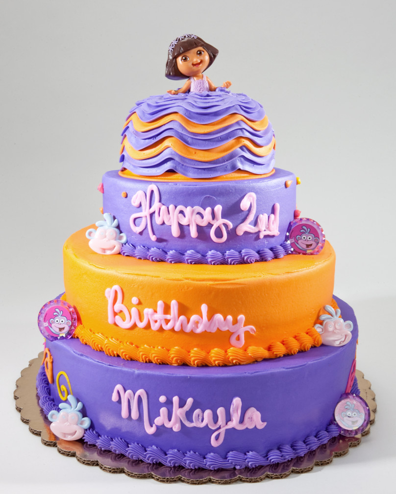 Dora Birthday Cake