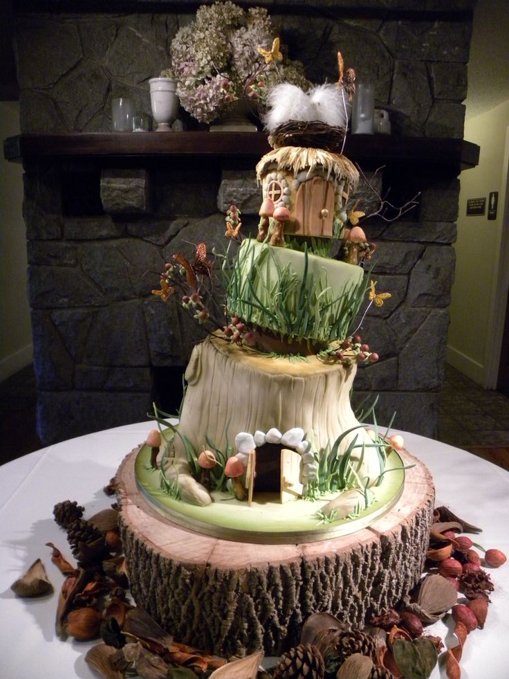 Fairy Wedding Cake