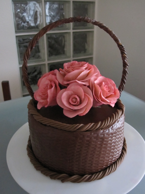 Flower Basket Cake