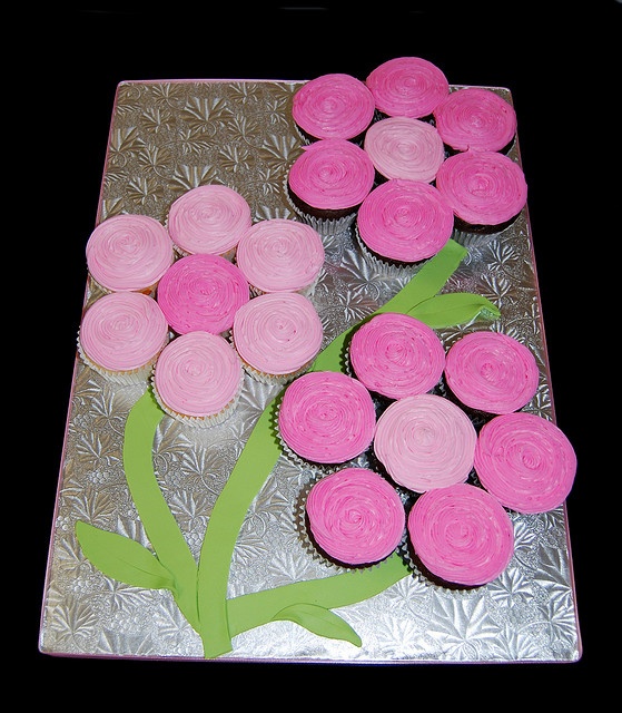 Flower Cupcake Cake Ideas