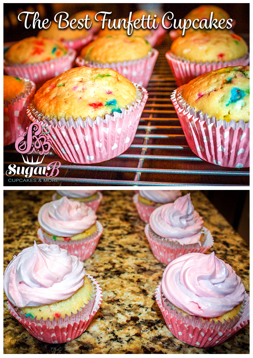 Funfetti Cupcakes with Buttercream Frosting