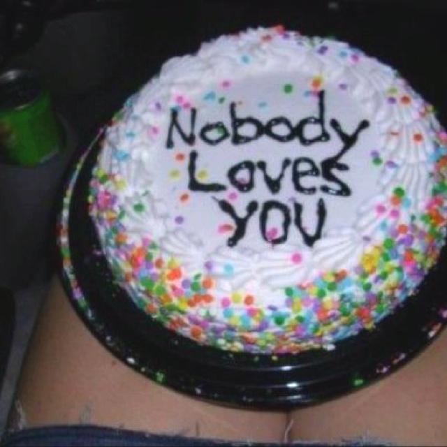 Funny Happy Birthday Cake