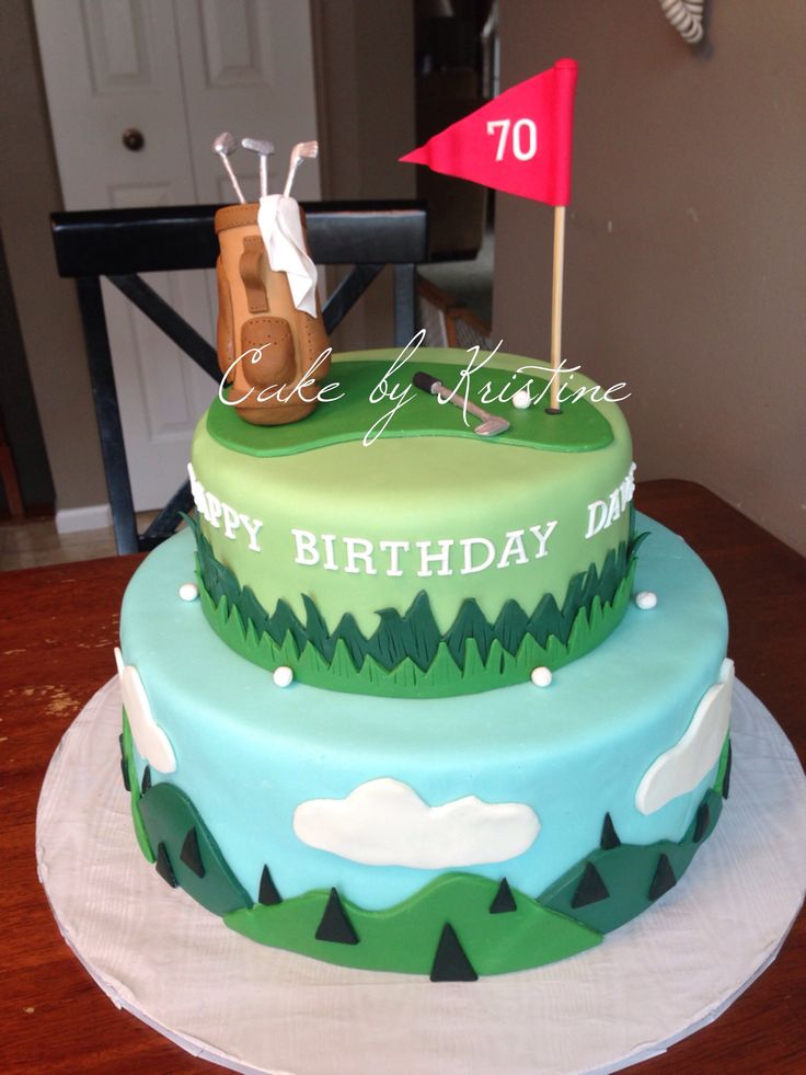 Golf Birthday Cake Ideas Golf Birthday Cake Ideas