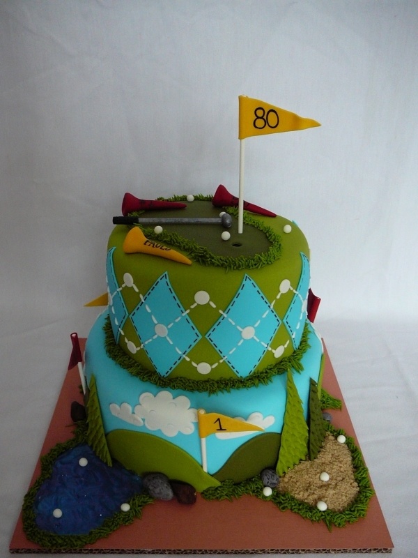 Golf Birthday Cake Golf Birthday Cake