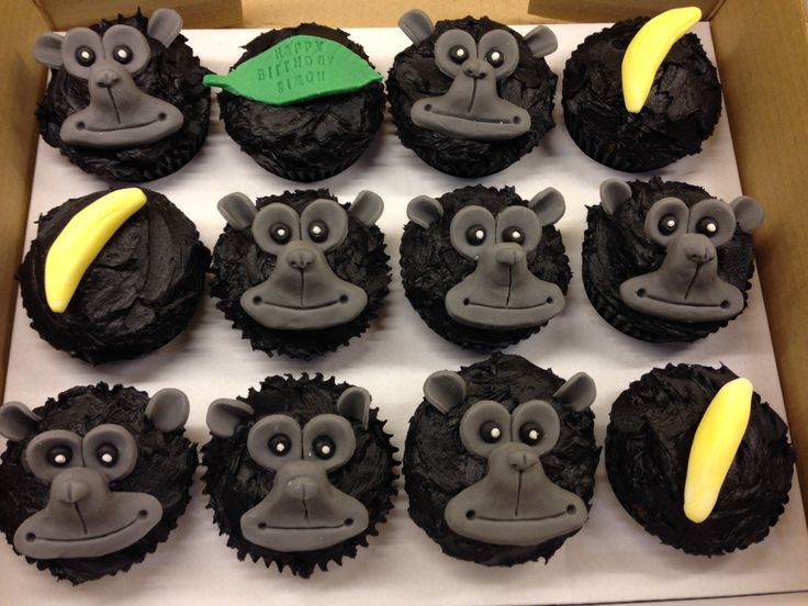 9 Photos of King Kong Cupcakes