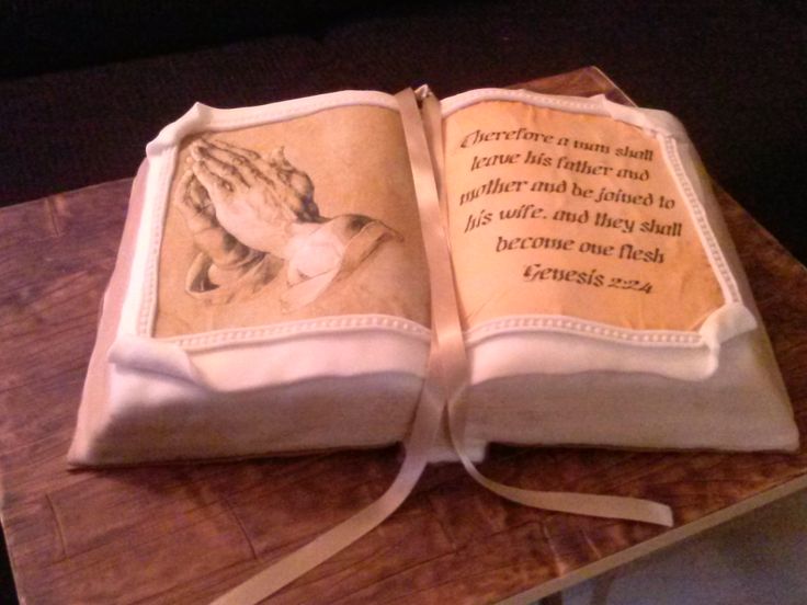 Groom Bible Wedding Cakes