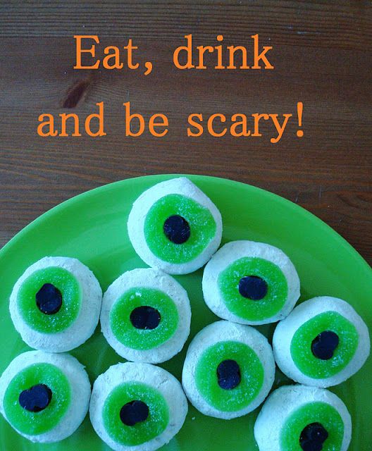 Halloween Monster Eyeballs Treat Recipe