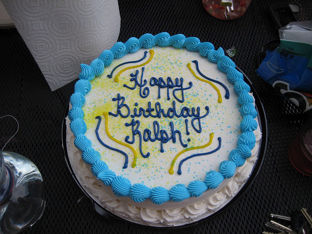 Happy Birthday Ralph Cake