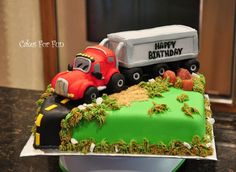 Happy Birthday Truck Driver Cakes