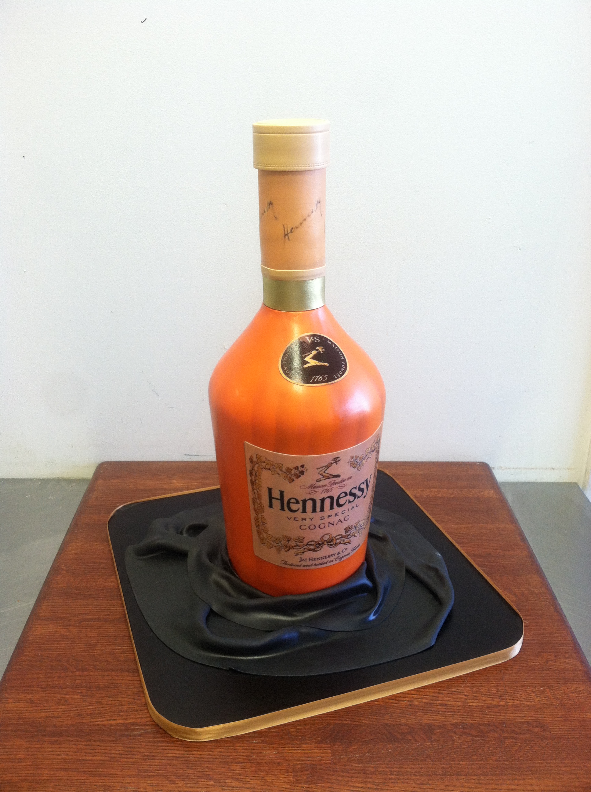 Hennessy Bottle Birthday Cake