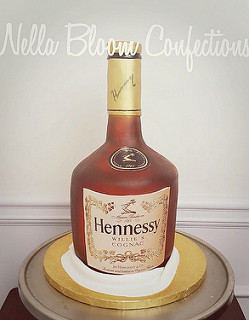 Hennessy Bottle Cake